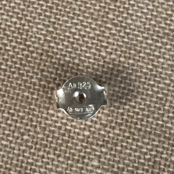 🦋NEW, Gucci Sterling Silver Butterfly Trademark Logo Earrings - Picture 14 of 16